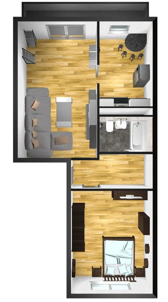 2 Zimmer Wohnung mit 57 m² in Dessau-Roßlau – Bild 2