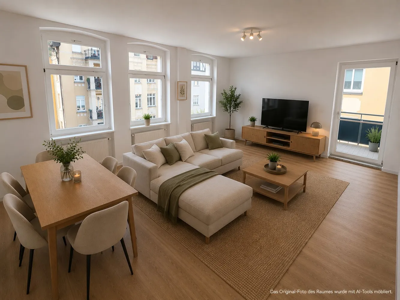 3 Zimmer Wohnung mit 82 m² in Erfurt – Bild 1