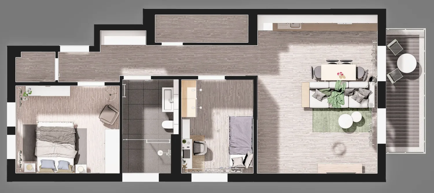 3 Zimmer Wohnung mit 105 m² in Peine – Bild 11
