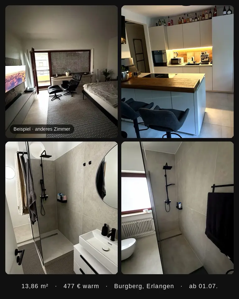 Studio mit 10 m² in Erlangen – Bild 8