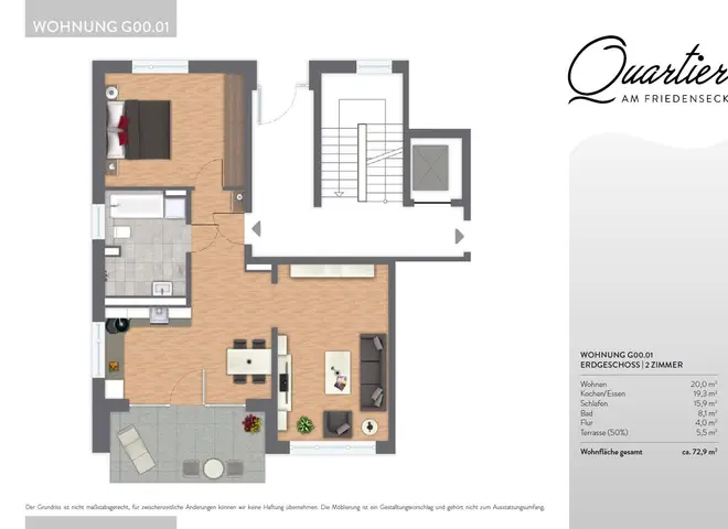 2 Zimmer Wohnung mit 72 m² in Dresden – Bild 11