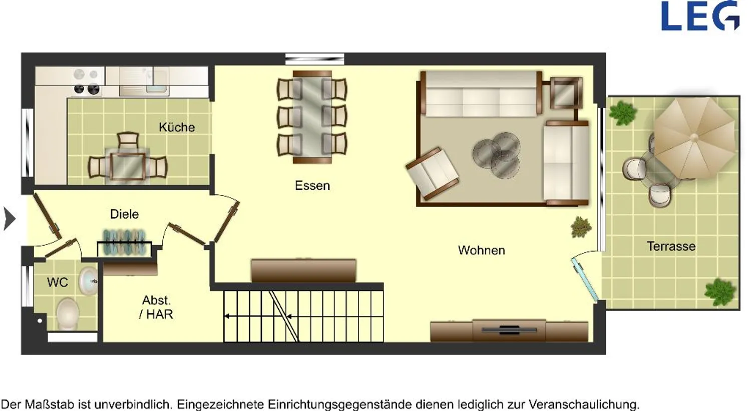 5 Zimmer Wohnung mit 138 m² in Wuppertal – Bild 3