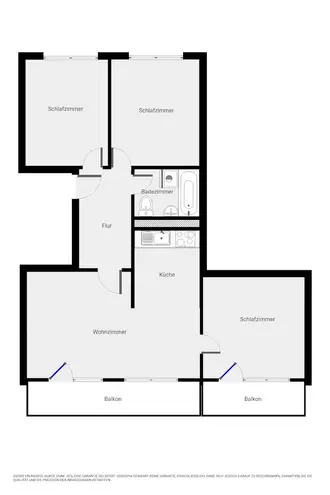4 Zimmer Wohnung mit 71 m² in Halle (Saale) – Bild 11