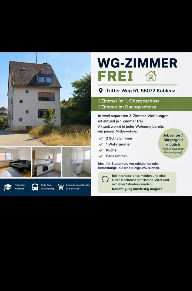 2 Zimmer Wohnung mit 22 m² in Koblenz – Bild 4