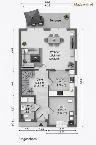 5 Zimmer Haus mit 135 m² in Magdeburg – Bild 11