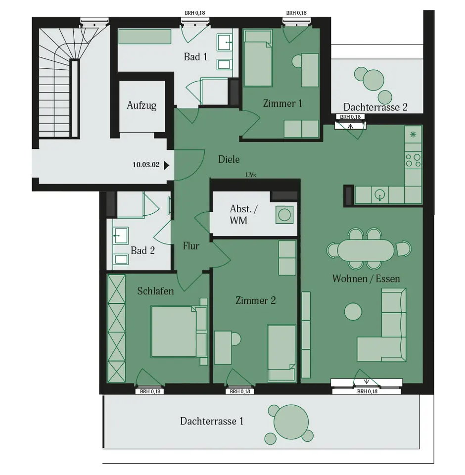 4 Zimmer Wohnung mit 121 m² in Rodgau – Bild 5