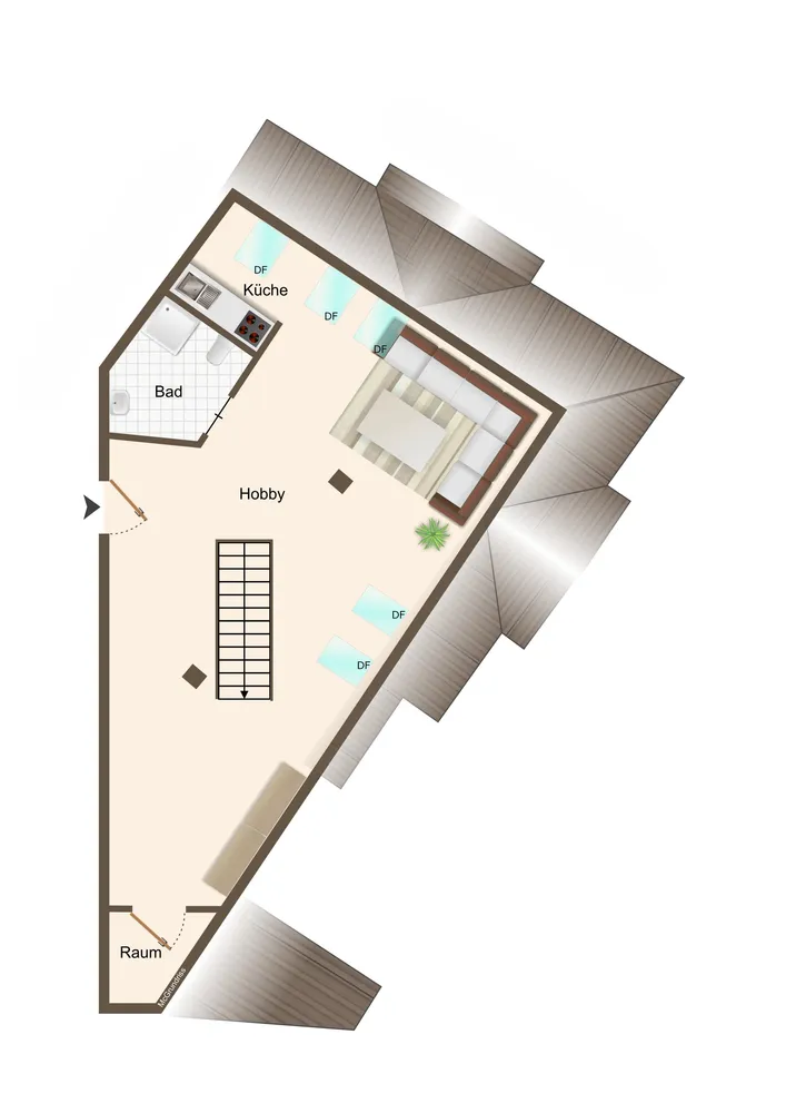 4 Zimmer Wohnung mit 130 m² in Würzburg – Bild 11