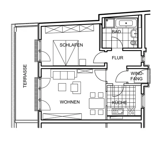 2 Zimmer Wohnung mit 64 m² in Leipzig – Bild 2