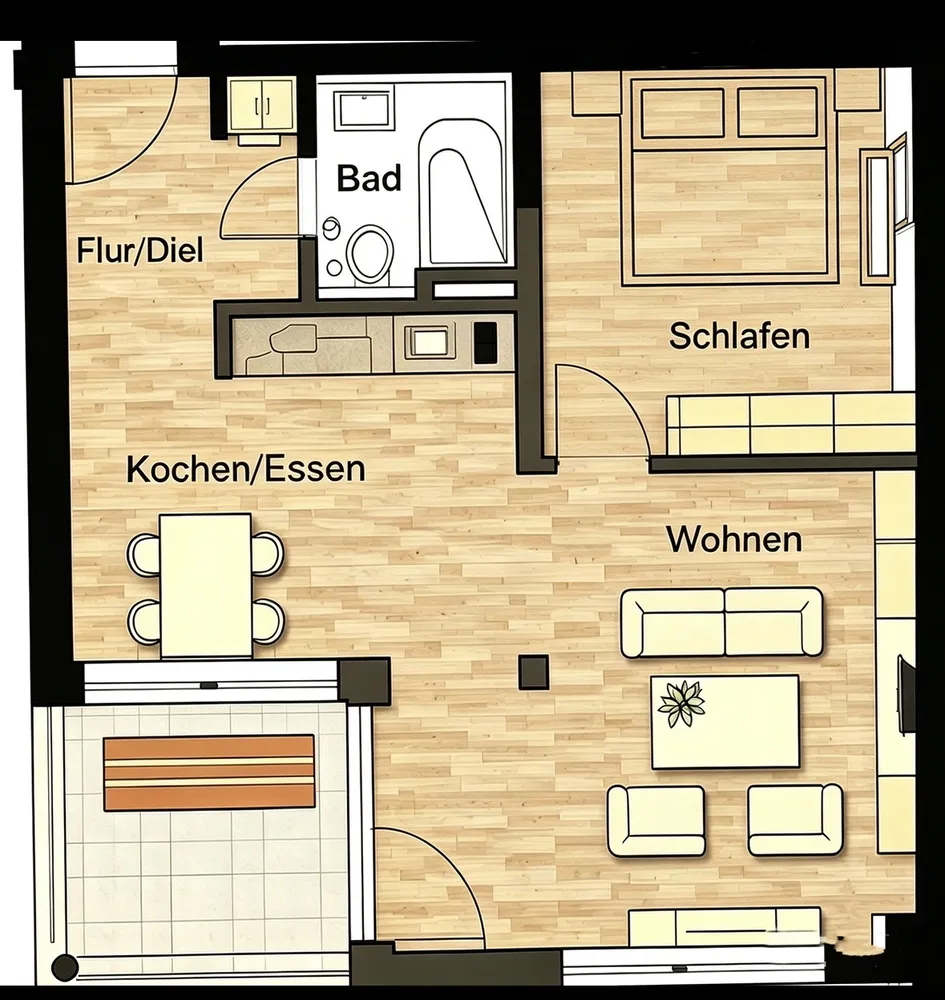 2 Zimmer Wohnung mit 60 m² in Ingolstadt – Bild 10