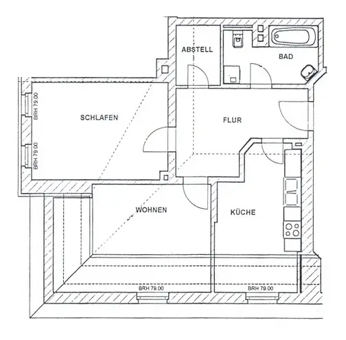 2 Zimmer Wohnung mit 62 m² in Dresden – Bild 5