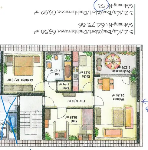 3 Zimmer Wohnung mit 70 m² in Augsburg – Bild 10
