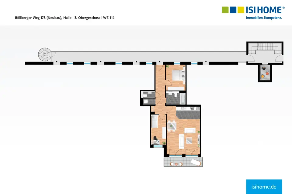 3 Zimmer Wohnung mit 88 m² in Halle (Saale) – Bild 10