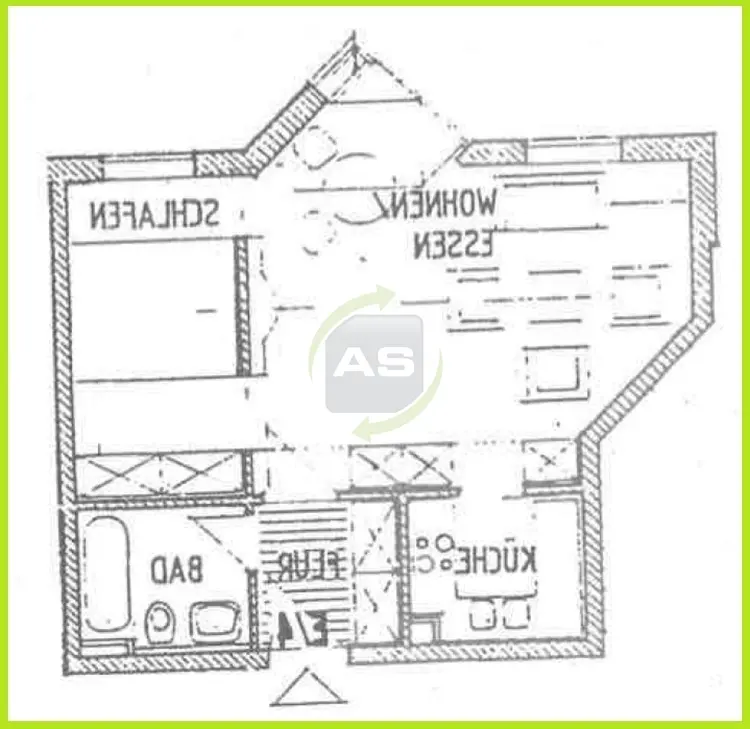 2 Zimmer Wohnung mit 44 m² in Zwickau – Bild 5
