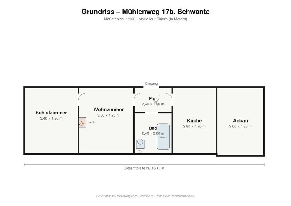 WG-Zimmer mit 52 m² in Oranienburg – Bild 4
