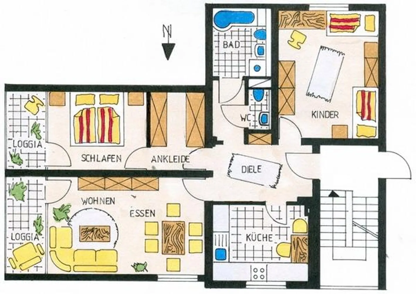 3 Zimmer Wohnung mit 93 m² in Pforzheim – Bild 6