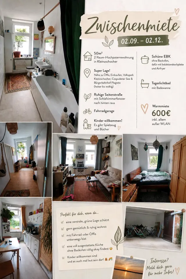 WG-Zimmer mit 60 m² in Leipzig – Bild 8