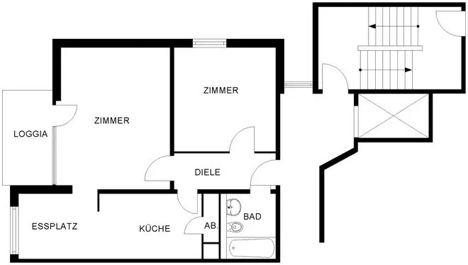 2 Zimmer Wohnung mit 61 m² in Bochum – Bild 3