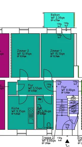 2 Zimmer Wohnung mit 49 m² in Magdeburg – Bild 5
