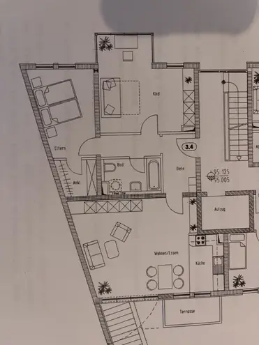 3 Zimmer Wohnung mit 88 m² in Mainz – Bild 2