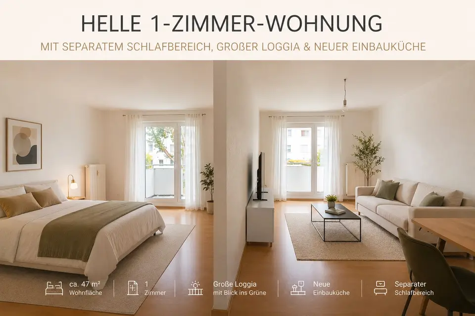Studio mit 47 m² in Böblingen – Bild 1