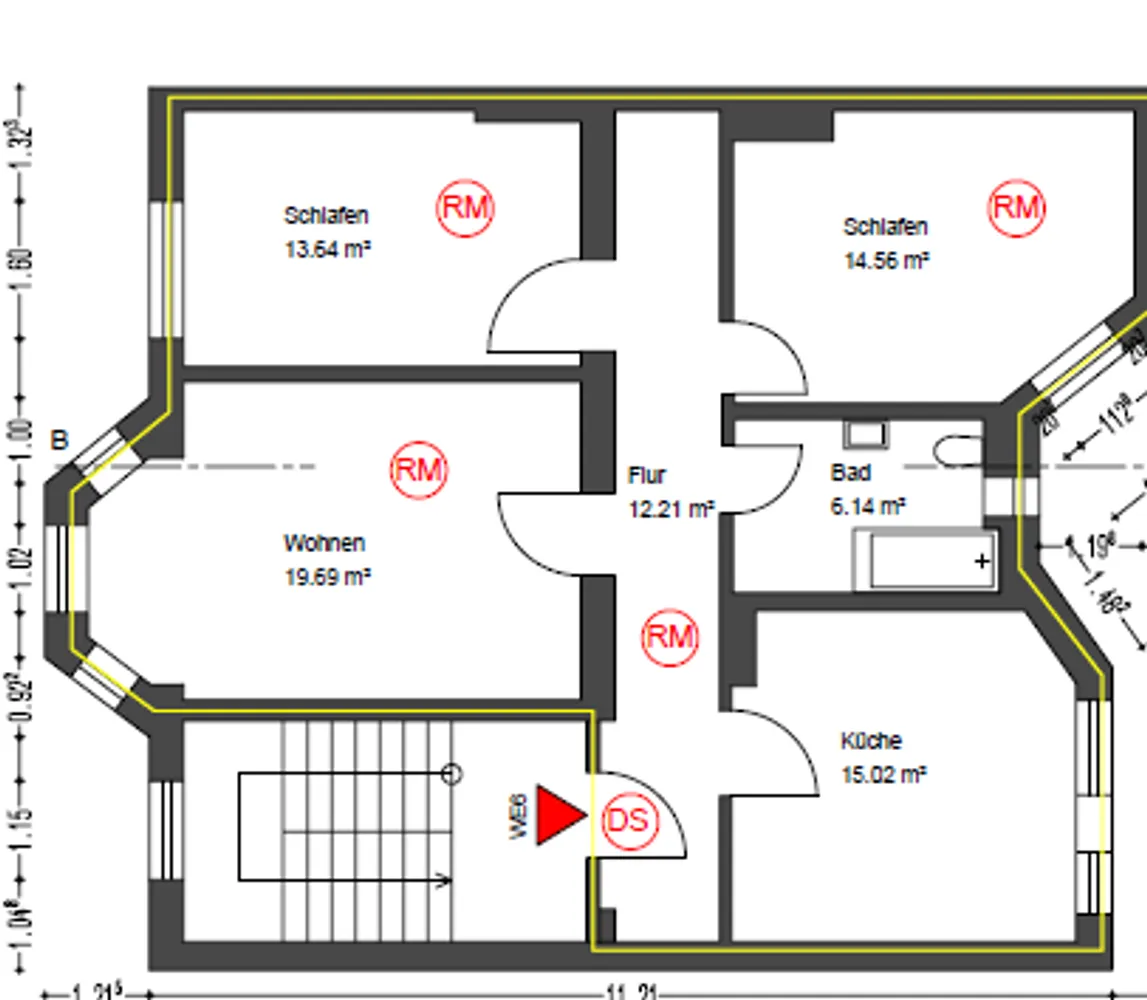 3 Zimmer Wohnung mit 80 m² in Koblenz – Bild 8
