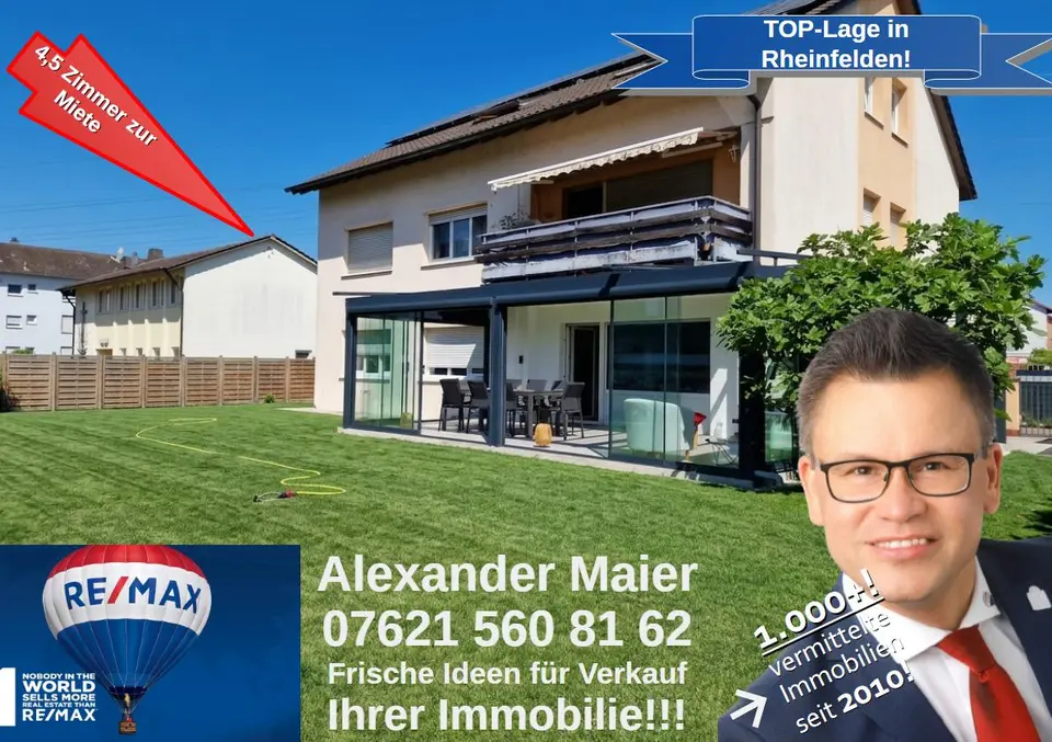 4 Zimmer Wohnung mit 130 m² in Rheinfelden – Bild 5