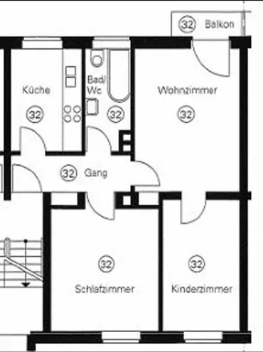 3 Zimmer Wohnung mit 62 m² in München – Bild 7