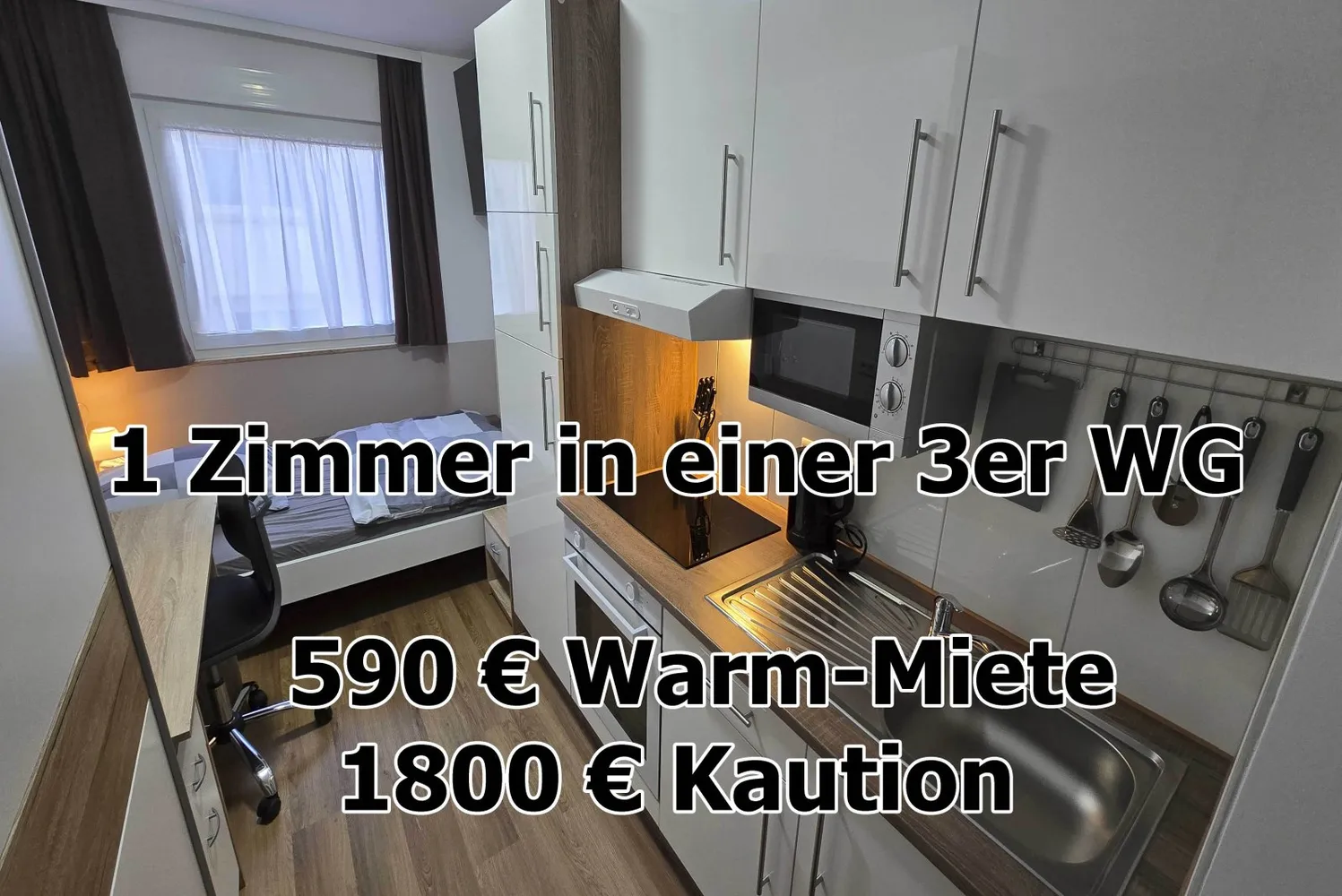 1 Zimmer Wohnung mit 20 m² in Pforzheim – Bild 1