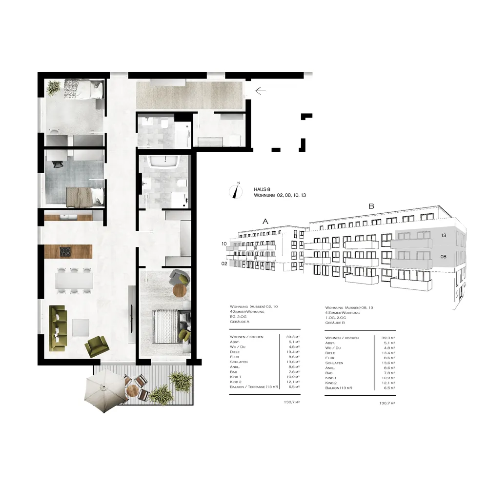 4 Zimmer Wohnung mit 131 m² in Wuppertal – Bild 10