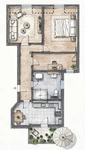 3 Zimmer Wohnung mit 82 m² in Hannover – Bild 5