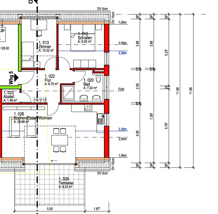 3 Zimmer Wohnung mit 76 m² in Lindau – Bild 4