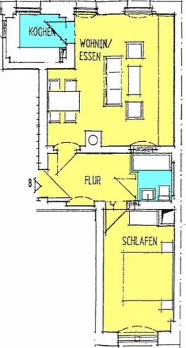 2 Zimmer Wohnung mit 65 m² in Dresden – Bild 6