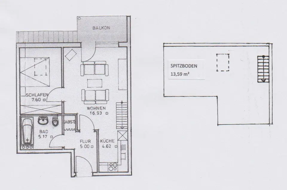 3 Zimmer Wohnung mit 53 m² in Gifhorn – Bild 5
