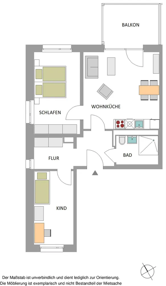 3 Zimmer Wohnung mit 68 m² in Bielefeld – Bild 8