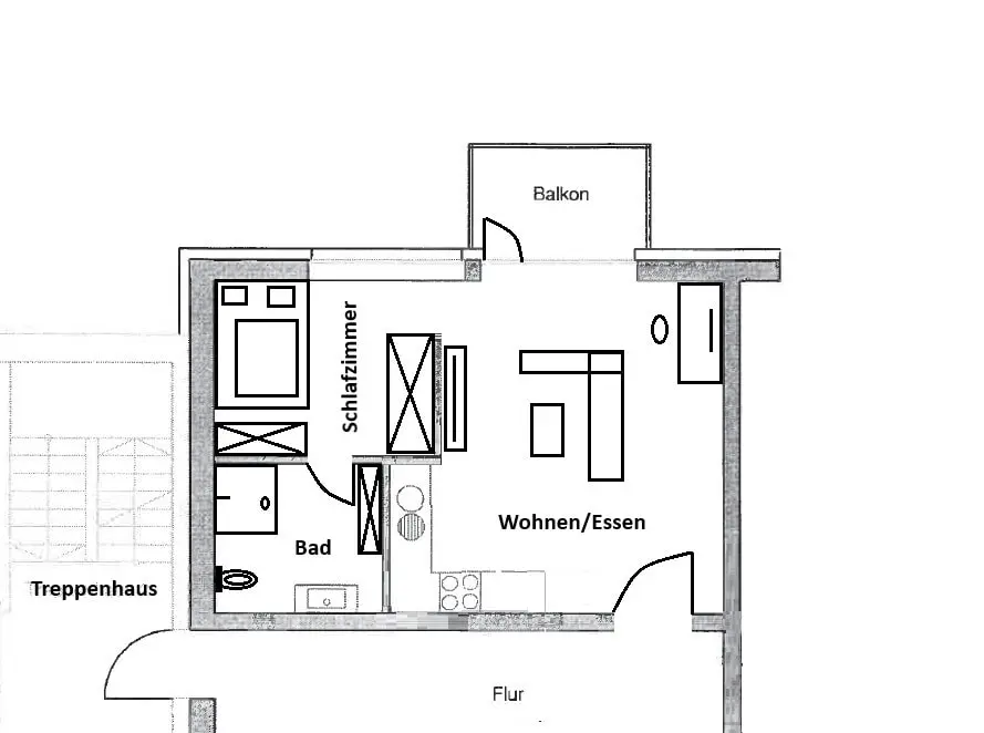 Studio mit 38 m² in Gütersloh – Bild 6