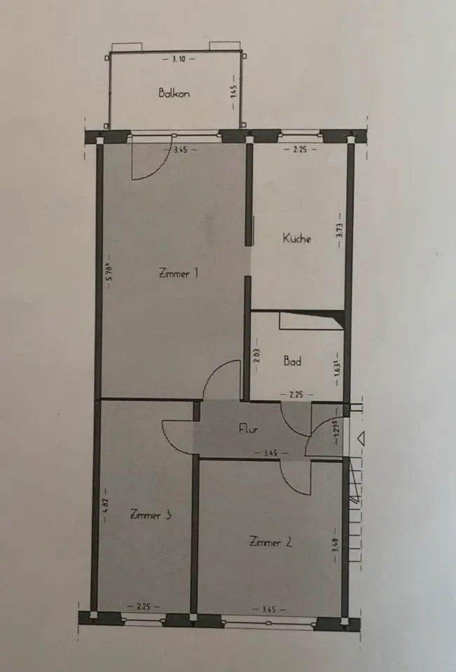 3 Zimmer Wohnung mit 60 m² in Rostock – Bild 5