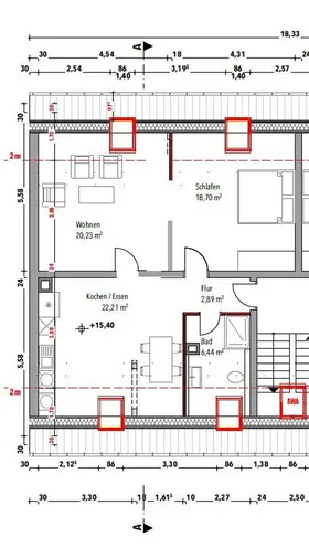 2 Zimmer Wohnung mit 62 m² in Mannheim – Bild 4