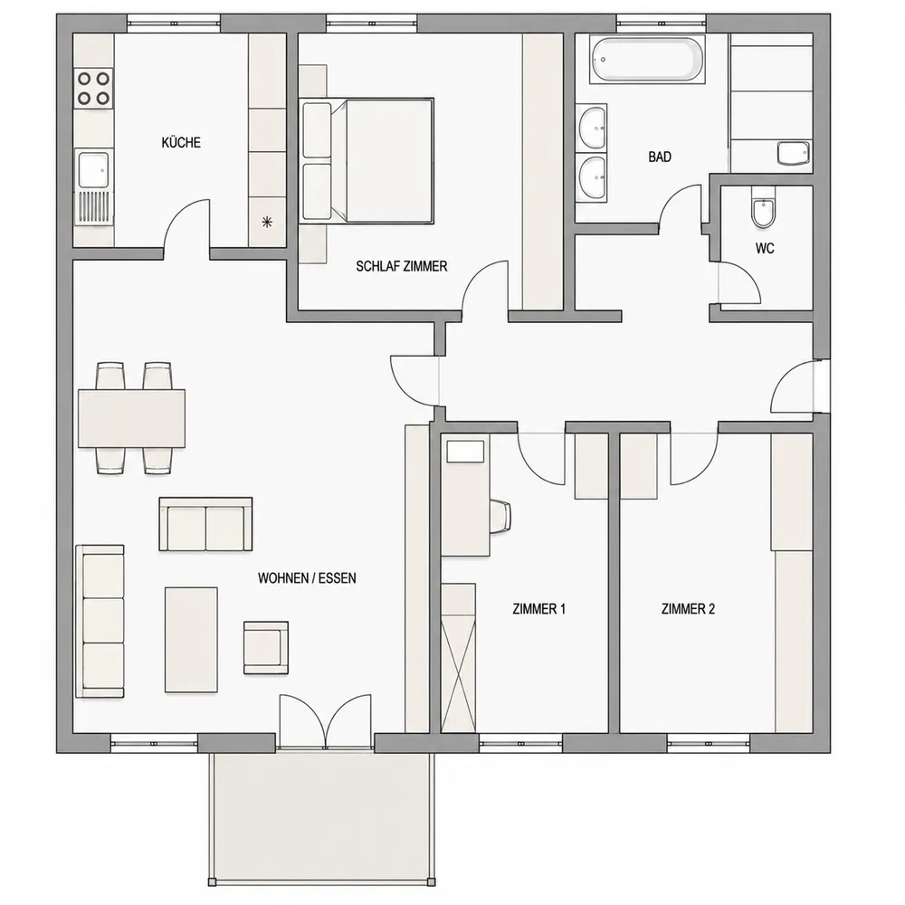 4 Zimmer Wohnung mit 102 m² in Stuttgart – Bild 12
