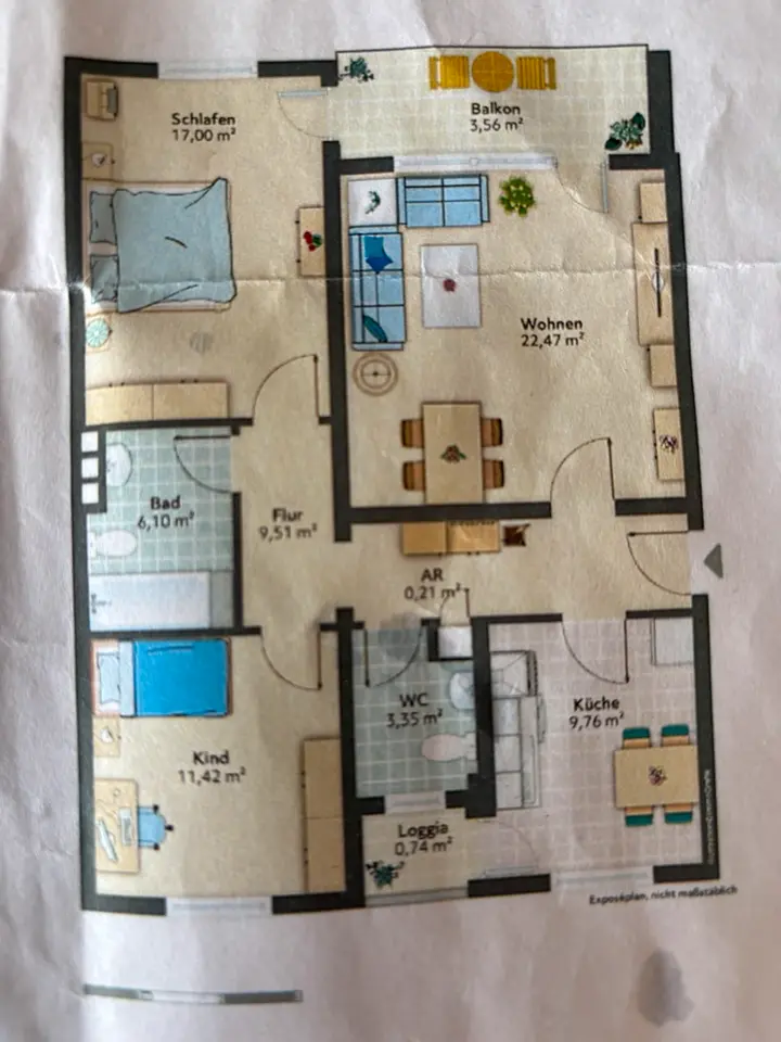 3 Zimmer Wohnung mit 67 m² in Bremerhaven – Bild 10
