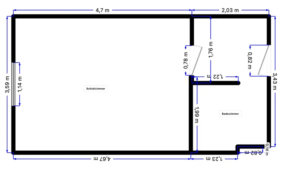Studio mit 24 m² in Hildesheim – Bild 10