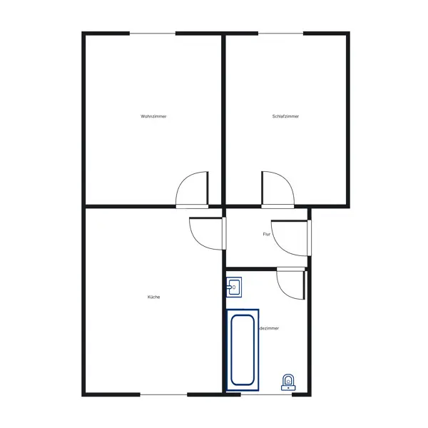2 Zimmer Wohnung mit 51 m² in Göttingen – Bild 5