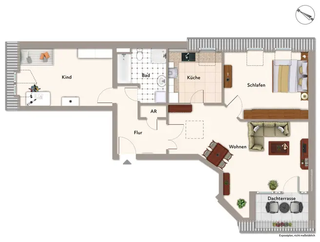 3 Zimmer Wohnung mit 85 m² in Magdeburg – Bild 12