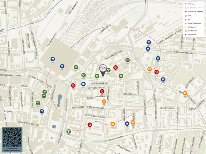 2 Zimmer Wohnung mit 65 m² in Leipzig – Bild 8