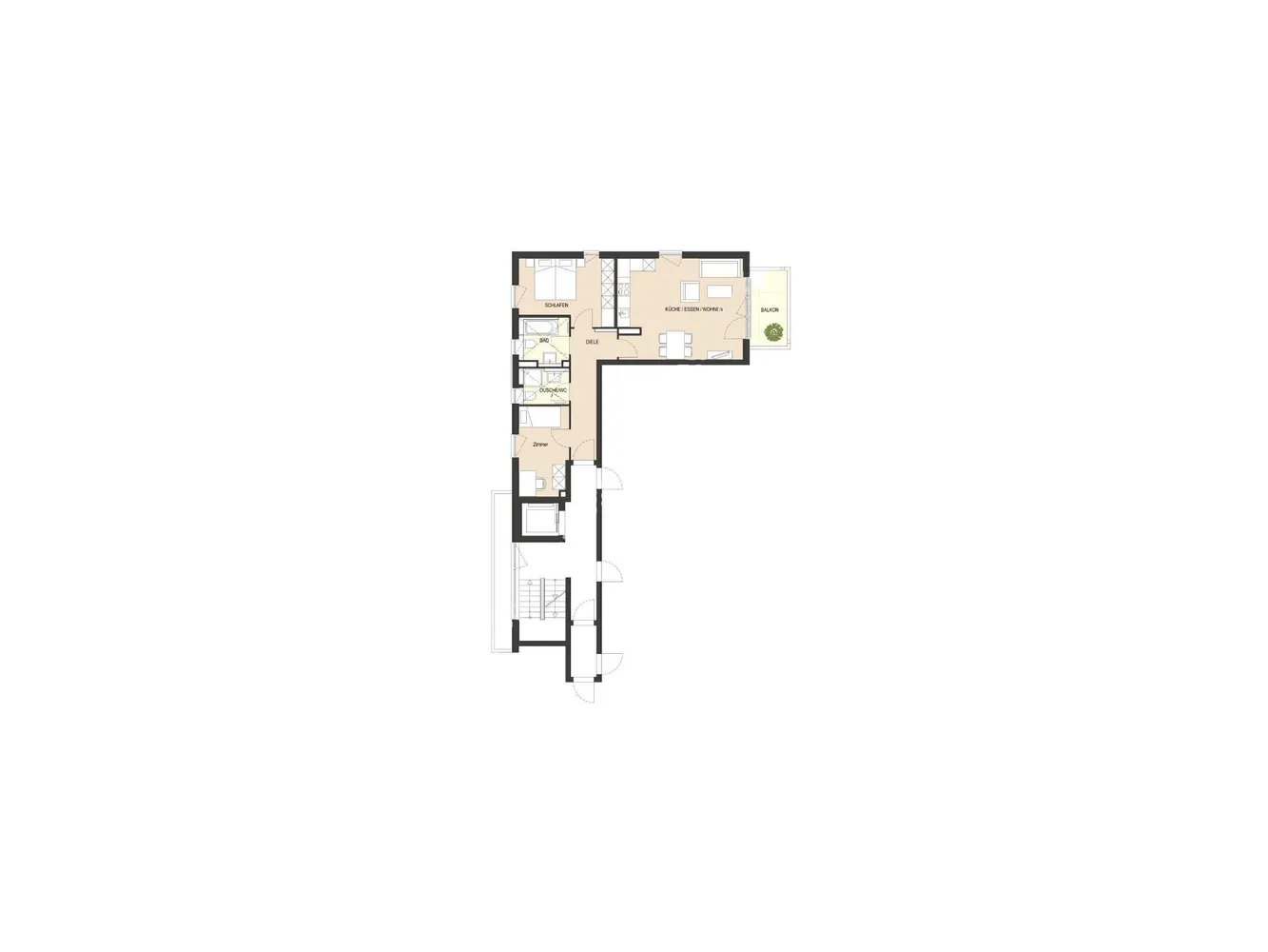 3 Zimmer Wohnung mit 77 m² in Bonn – Bild 3