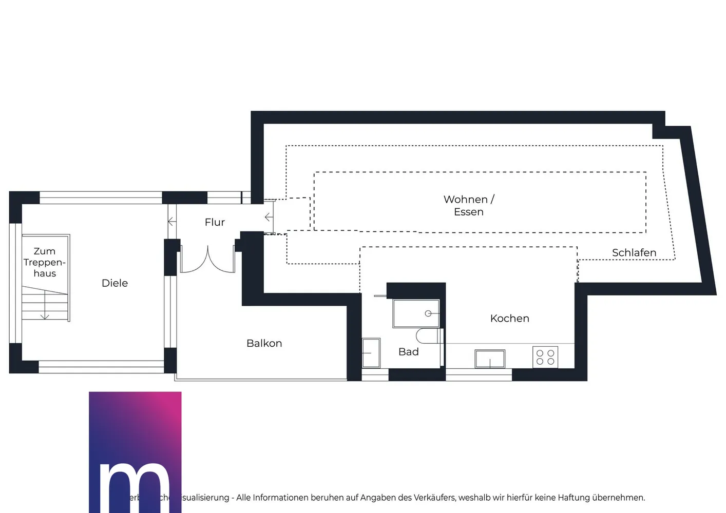 2 Zimmer Wohnung mit 75 m² in Esslingen am Neckar – Bild 11