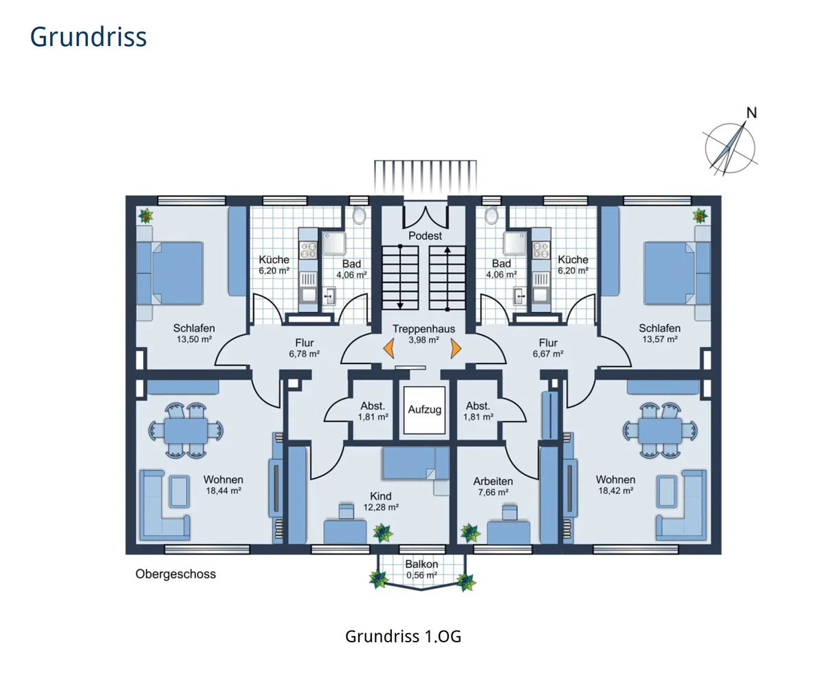3 Zimmer Wohnung mit 61 m² in Bremerhaven – Bild 5