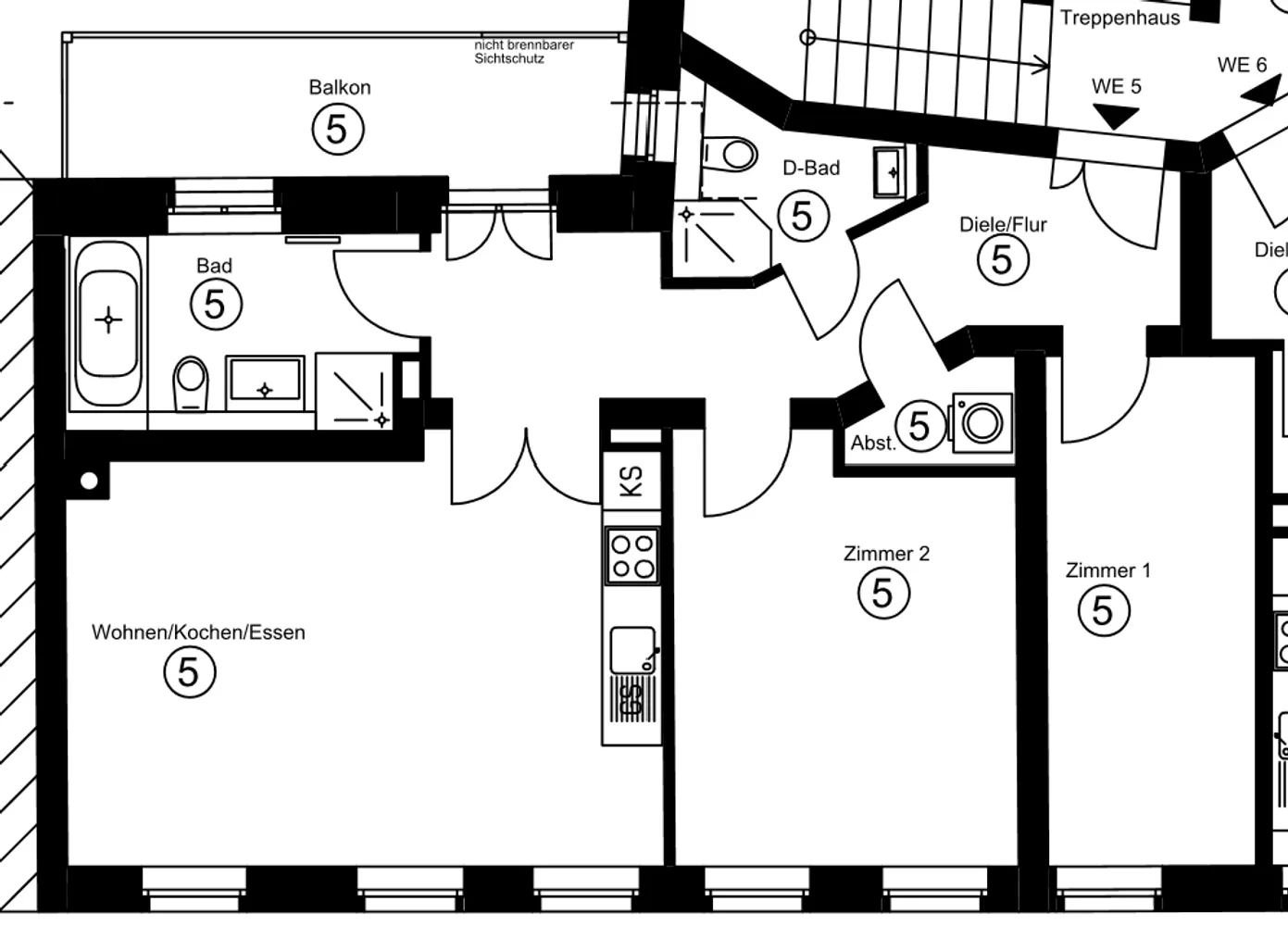 3 Zimmer Wohnung mit 86 m² in Leipzig – Bild 9