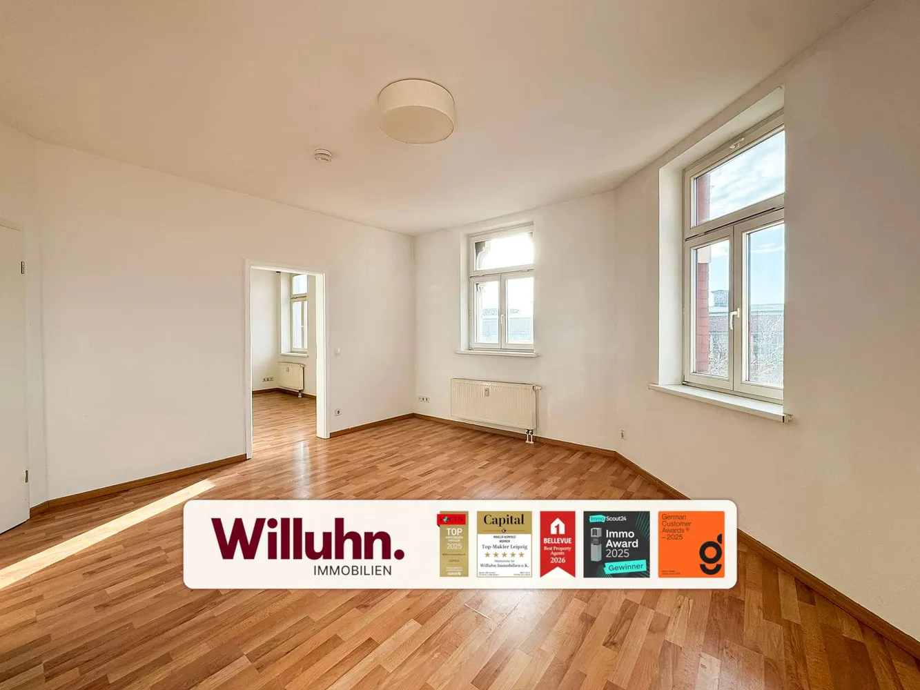 2 Zimmer Wohnung mit 44 m² in Leipzig – Bild 1