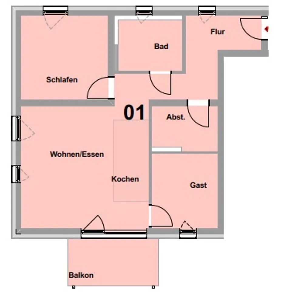 3 Zimmer Wohnung mit 99 m² in Neuwied – Bild 7