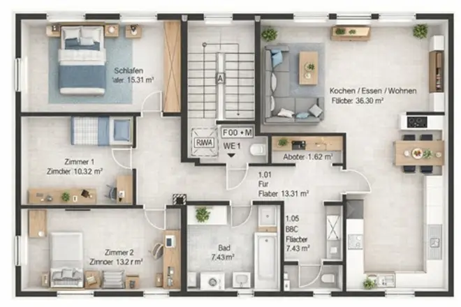 4 Zimmer Wohnung mit 108 m² in Bonn – Bild 5